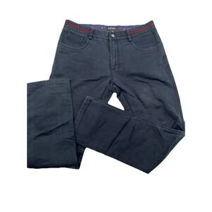 Pavini Men's Jeans 32x32 Navy 100% Cotton Straight Fit New Without Tags